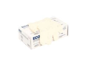 ECO Pudrasız Lateks Eldiven (Large) 100'lü Paket