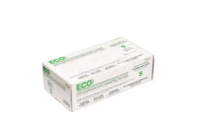 ECO Pudrasız Lateks Muayene Eldiveni (Small) 100'lü Paket