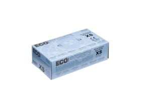 ECO Mavi Pudrasız Nitril Muayene Eldiveni (XS) 20 Paket / Koli