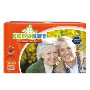 FRESHLIFE Yetişkin Hasta Bezi (Medium) 4 x 30'lu Pk / Koli