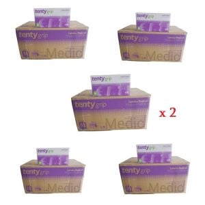 tenty Lateks Pudralı Muayene Eldiveni (M-L) 100'lü x 200 Paket - 10 Koli