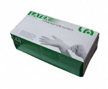 LyncMed Pudrasız Lateks Muayene Eldiveni  100'lü Paket (Small)