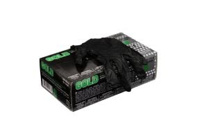 ECO GOLD Siyah Pudrasız Nitril Eldiven (XS) 100'lü Paket