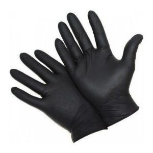 ECO GOLD Siyah Pudrasız Nitril Eldiven (Small) 100'lü Paket